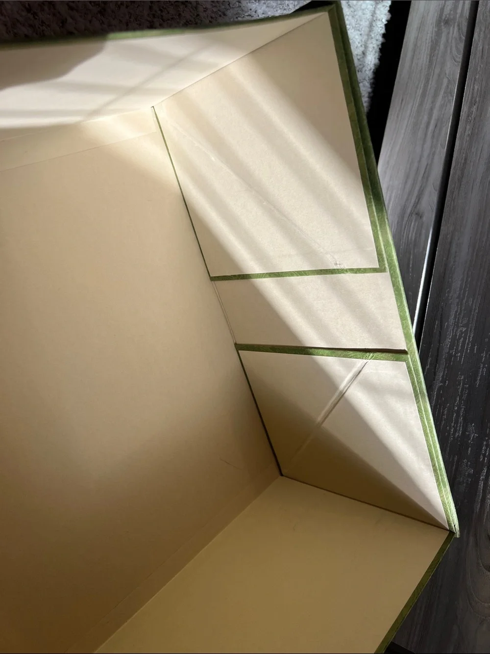 Gucci Green Patterned Magnetic Gift Box